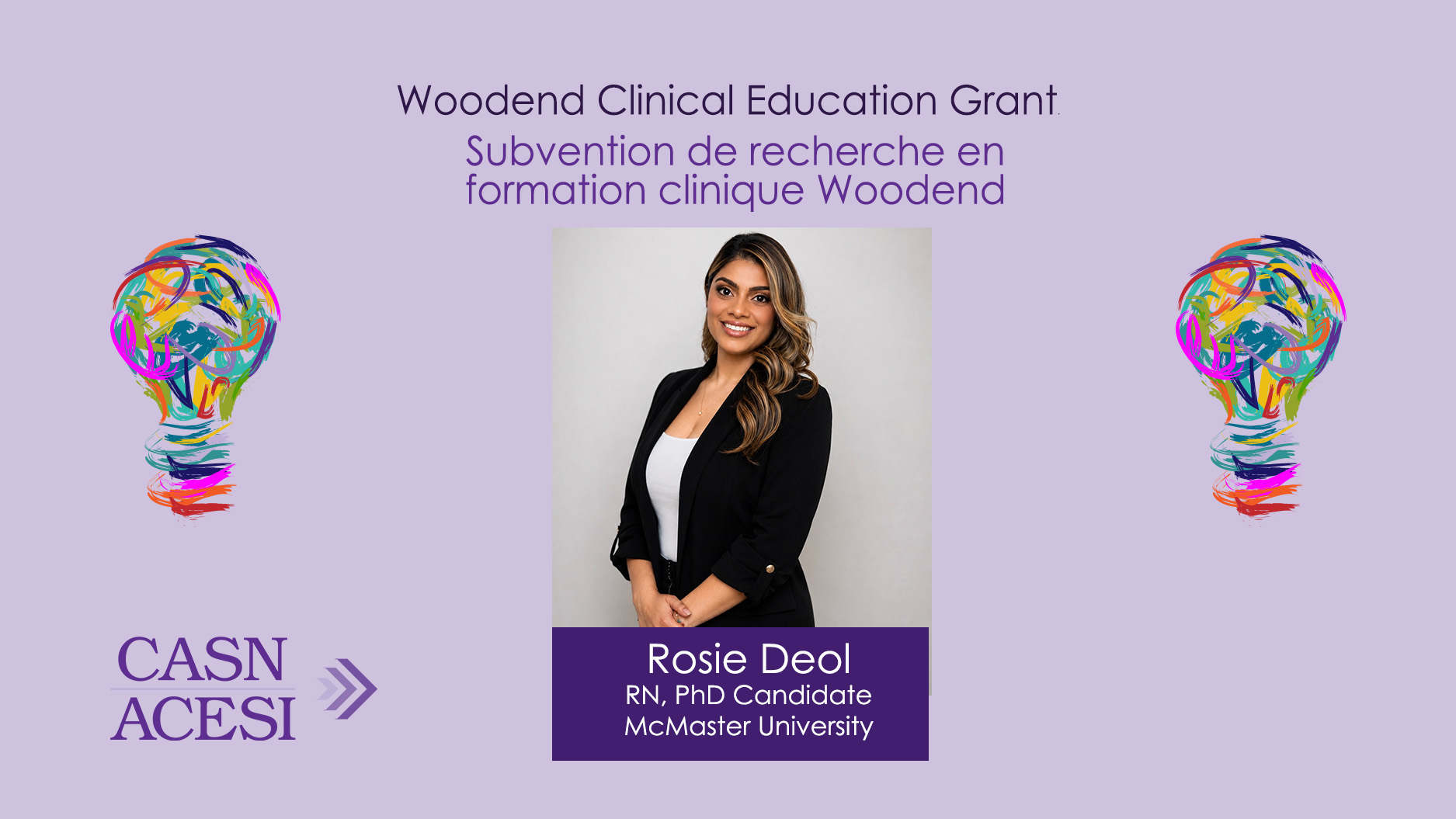 2026 Woodend Clinical Education Research Grant