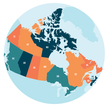 Responsive Canadamap (Small 0 Breakpoint) Canadamap (Large 1920 Breakpoint) 