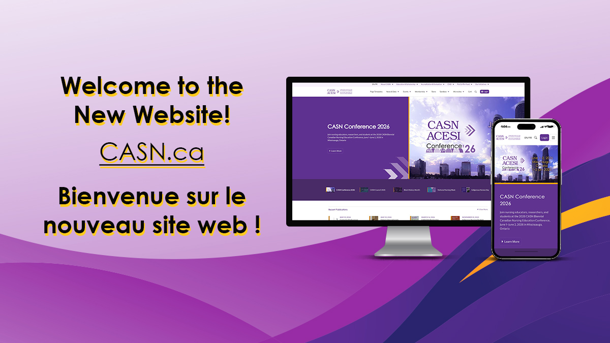 Welcome to the New CASN.ca Website!