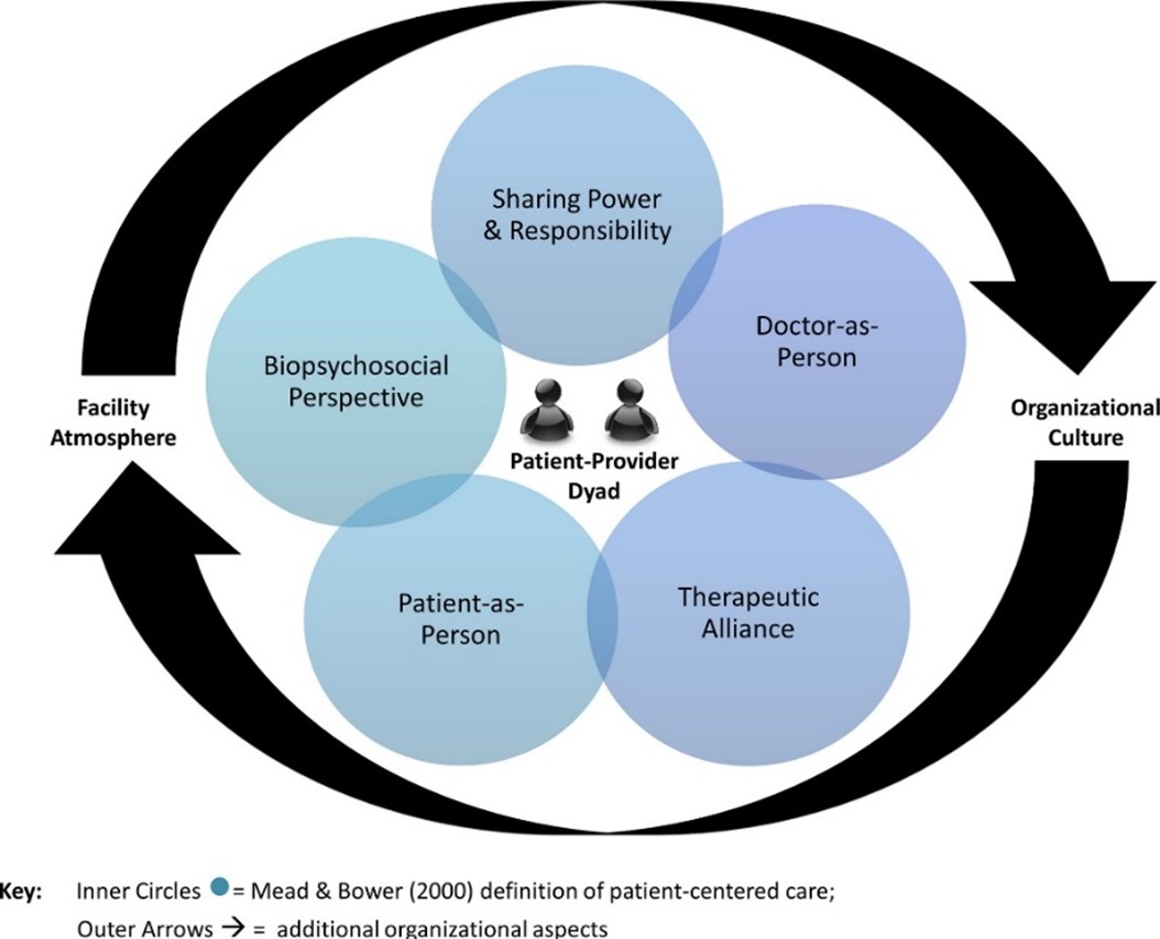 Diagram of client-centredness: A conceptual framework