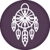Icon of dream catcher.