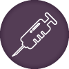 Icon for injection site