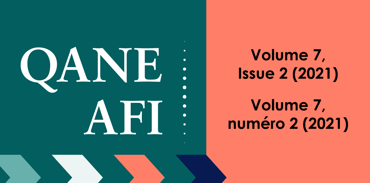 The new issue of QANE is available! Quality Advancement in Nursing Education