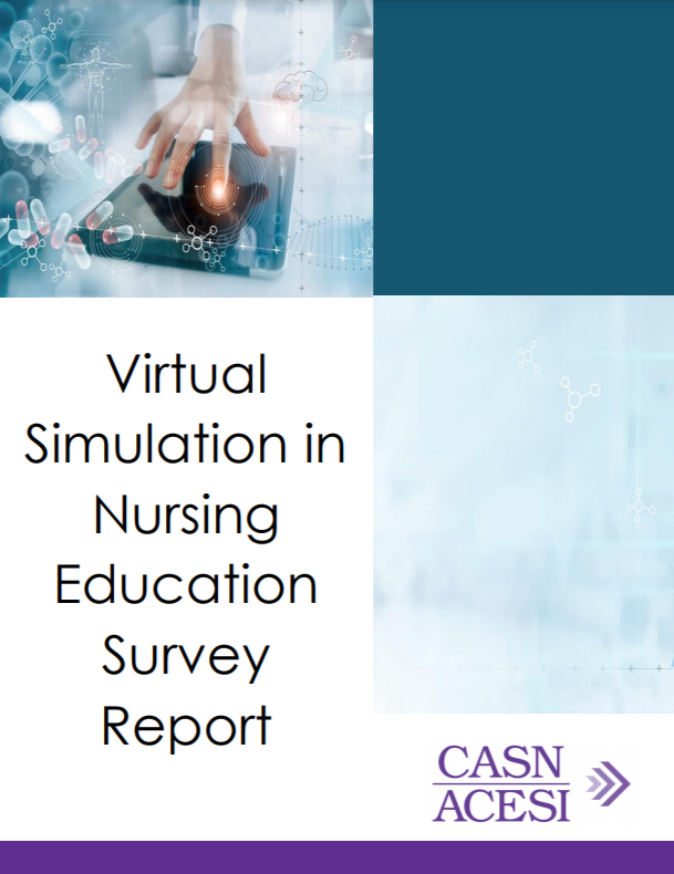 Rapport du sondage sur la simulation virtuelle en formation infirmière