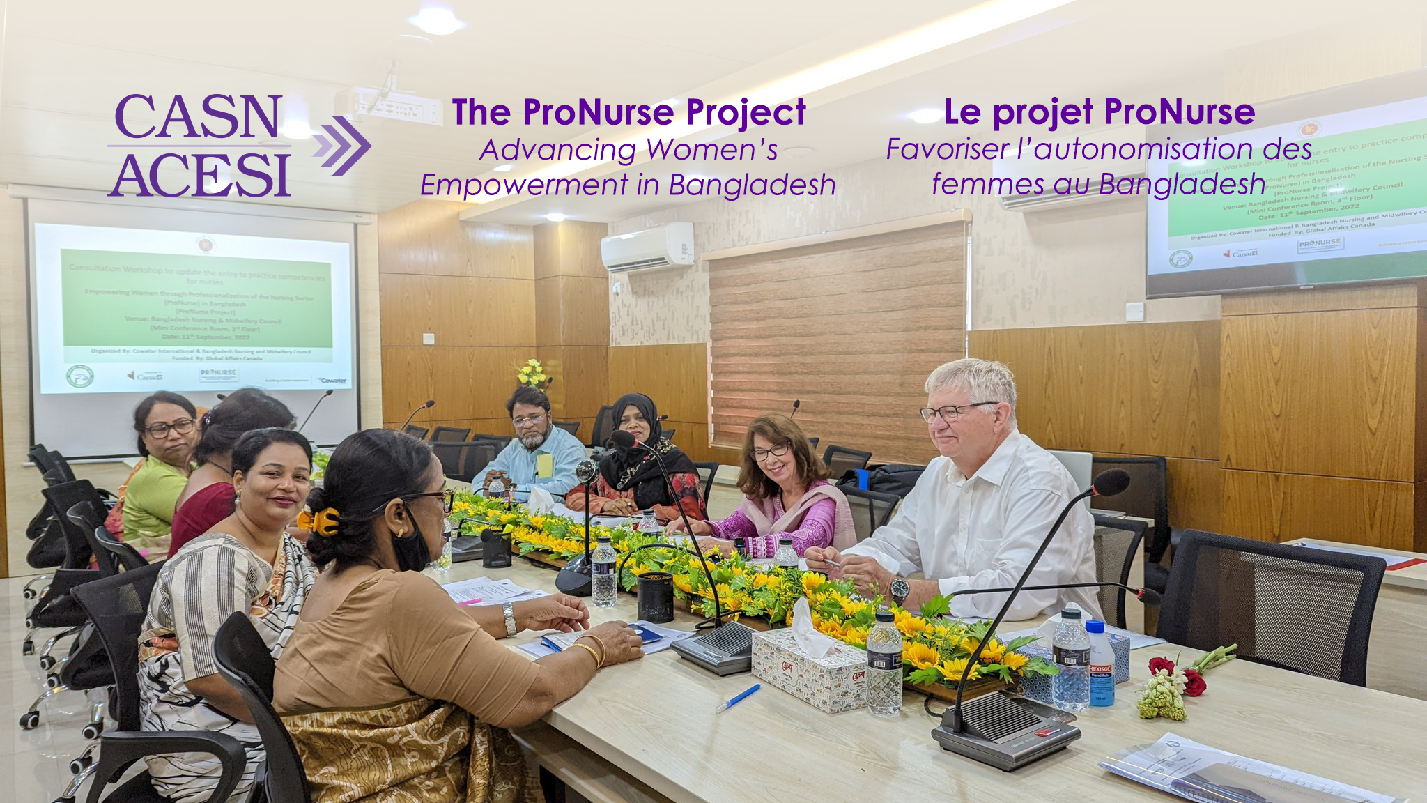 Le projet ProNurse – Favoriser l’autonomisation des femmes au Bangladesh