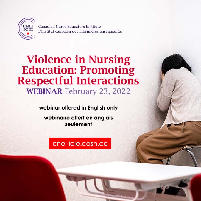 CNEI Webinar on Violence in Nursing Education