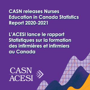 CASN releases Nursing in Canada Statistics 2020-2021