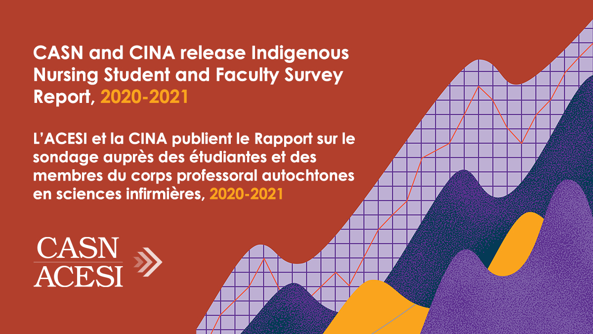L’ACESI et la CINA publient le Rapport sur le sondage auprès des étudiantes et des membres du corps professoral autochtones en sciences infirmières, 2020-2021
