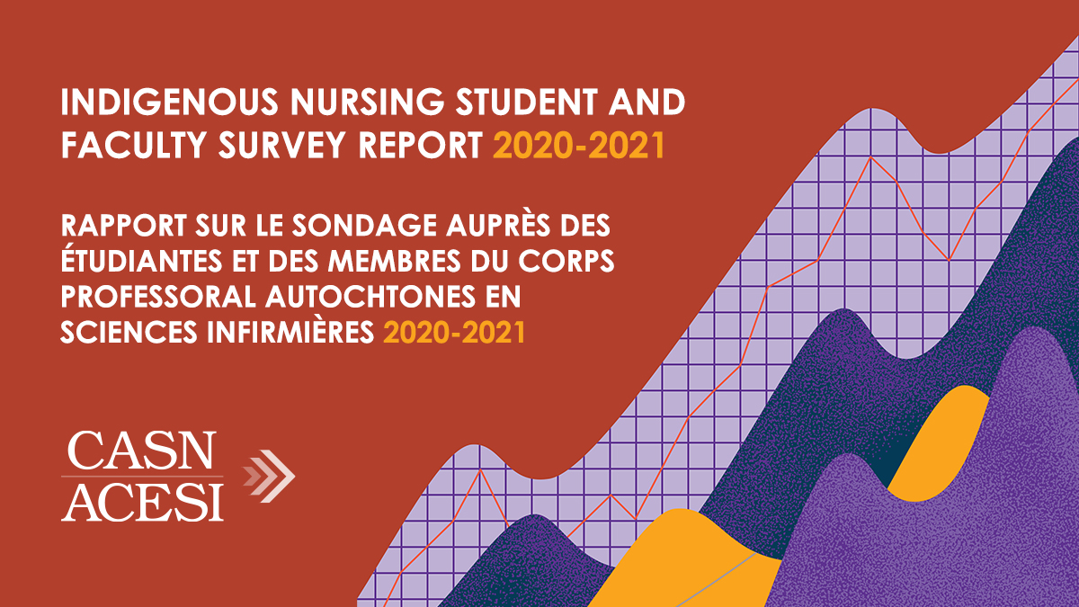 Rapport sur le sondage auprès des étudiantes et des membres du corps professoral autochtones en sciences infirmières, 2020-2021