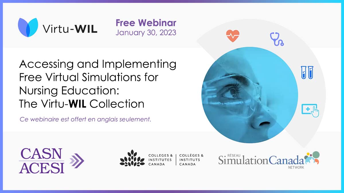 Upcoming FREE Virtu-WIL Collection Webinar from CASN