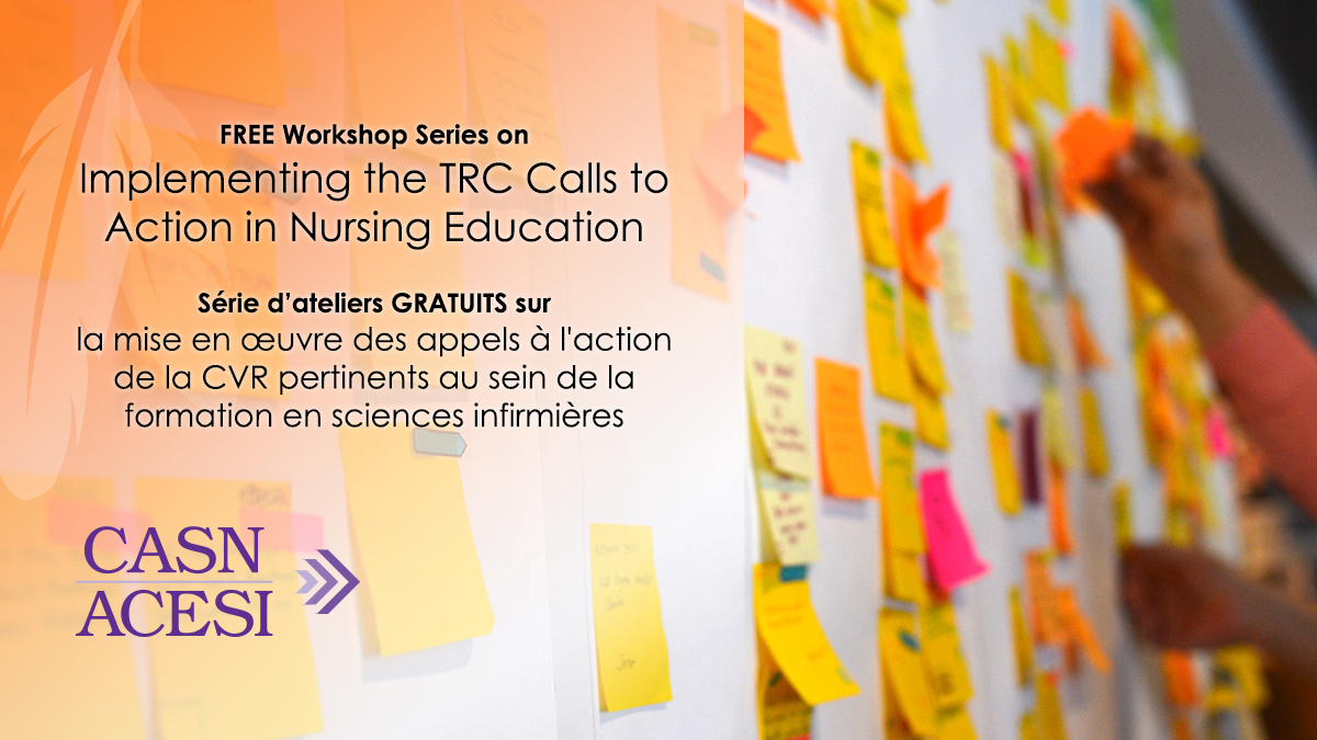 FREE Workshop Series on Implementing the TRC Calls to Action in Nursing Education