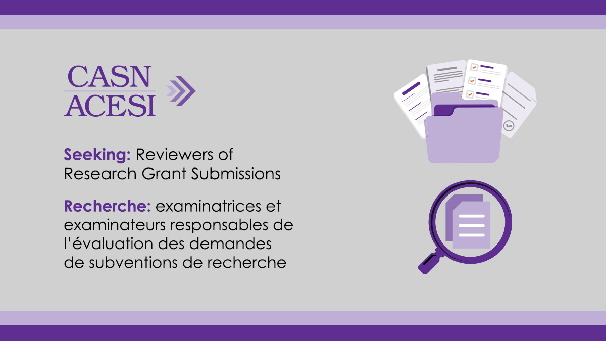 Renseignements pour les examinatrices et examinateurs responsables de l’évaluation des demandes de subventions de recherche