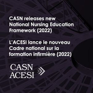 Canadian Association of Schools of Nursing / Association canadienne des  écoles de sciences infirmières (CASN / ACESI).