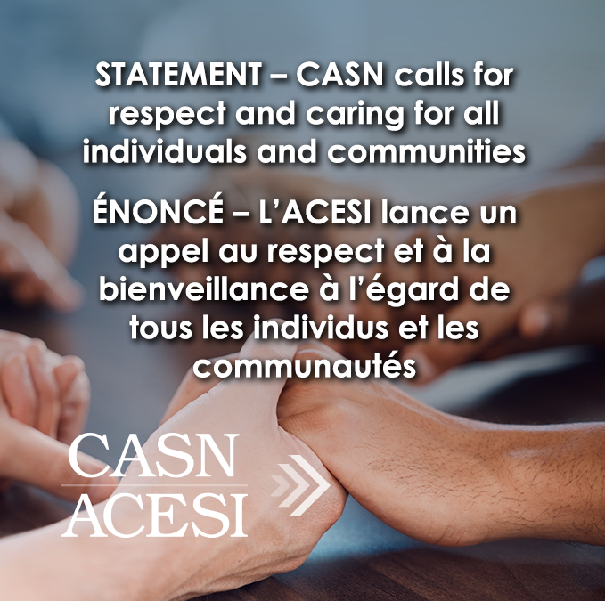 CASN calls for respect and caring