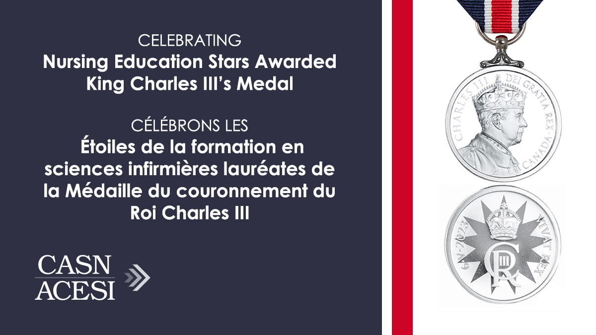 Célébrons les étoiles de la formation infirmière récipiendaires de la Médaille du couronnement du Roi Charles III