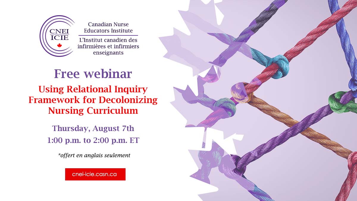 Using Relational Inquiry Framework for Decolonizing Nursing Curriculum