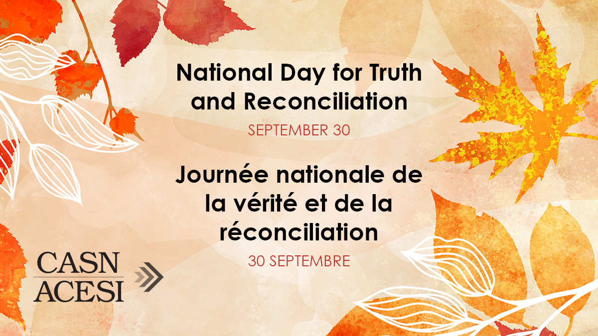Journée nationale de la vérité et de la réconciliation du Canada – 30 septembre