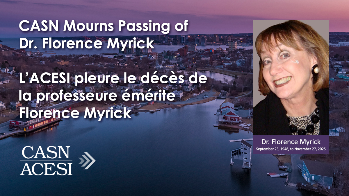 L’ACESI pleure le décès de la professeure émérite Florence Myrick