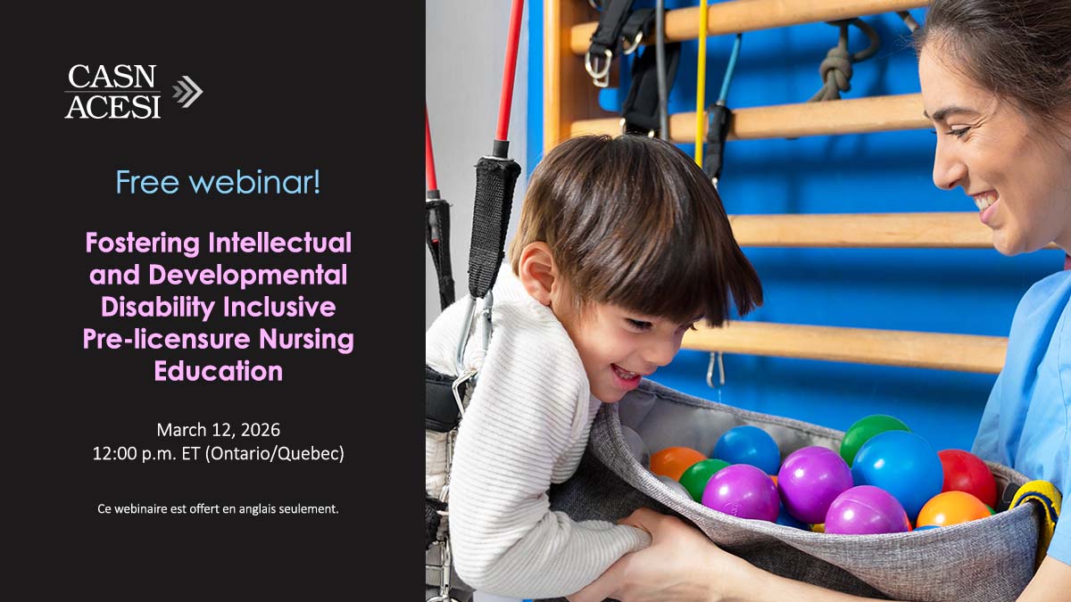 Fostering Intellectual and Developmental Disability Inclusive Pre-licensure Nursing Education